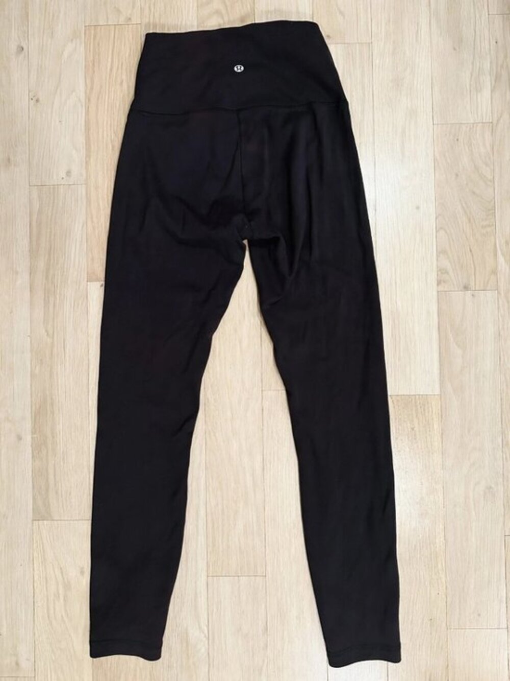 Lululemon Women's Black High Rise Stretch Leggings Sz 6 Yoga Athletic